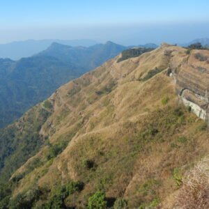 Reiek mountain landscape in Mizoram